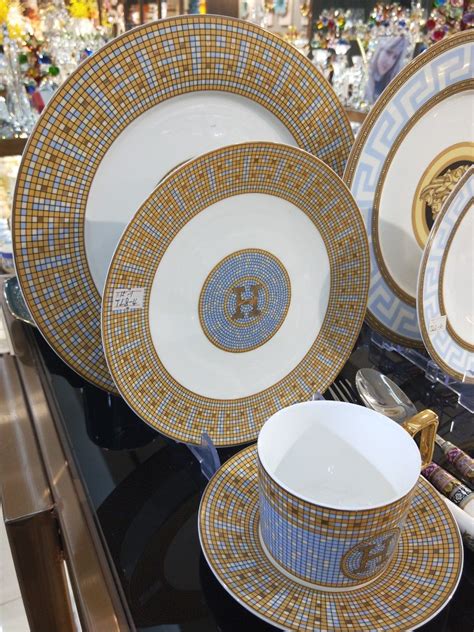 hermes porcelain tableware set